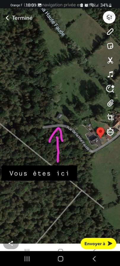Chalet De La Haute Faude Wirwignes Zewnętrze zdjęcie